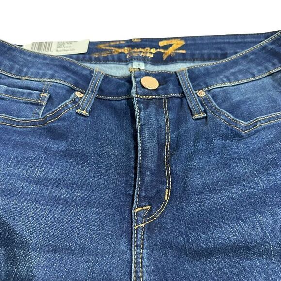 Seven7 Women’s Sunset Bermuda Shorts Rolled Cuff Bermuda Short 9" inseam Size 8 - Picture 11 of 11